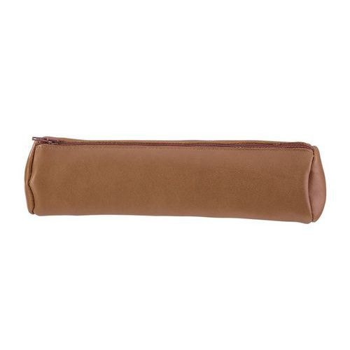 Fourre-Tout Rond Elba Cuir Caramel Marron (lot de 12) - Image principale