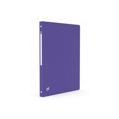 OXFORD Classeur Memphis A4 Dos 20mm 4 Anneaux Ronds Couverture Polypro Violet - Image principale