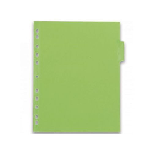 Intercalaires Neutres Color Life A4XL 6 Positions Carte Lustrée Epaisseur 220g Coloris Assortis - Image principale