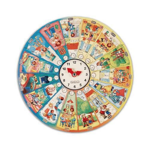 Puzzle géant 'rythme de la journée' - Image principale
