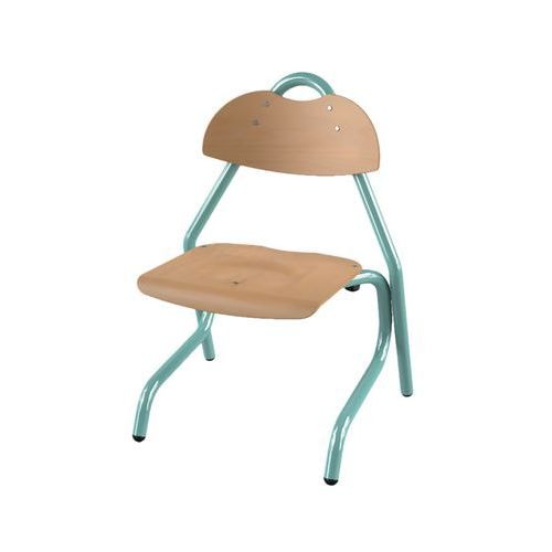 Chaise Tempo AST coque bois naturel Mobidecor - Image principale
