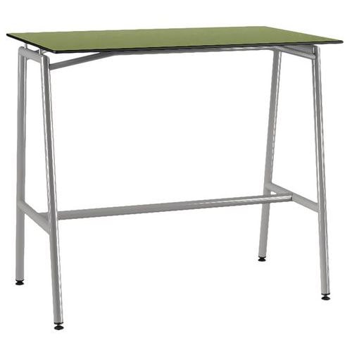 Mange-debout Ella rectangulaire hauteur 110 cm stratifié compact - Image principale