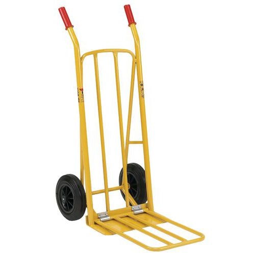Diable acier bavette mixte - Roues Solid - Force 250 kg - Image principale