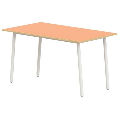 Table 4 pieds inclinés 200 x 80 cm stratifié ABS - Image principale