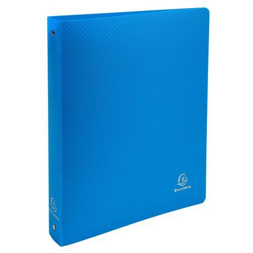 Classeur A4 polypropylène 4 anneaux diam: 30mm dos: 40 mm  - Bleu - Image principale