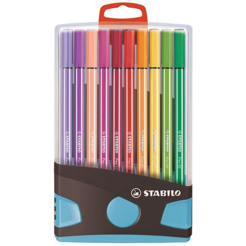 Etui rigide 20 feutres Pen 68 Stabilo - Image principale