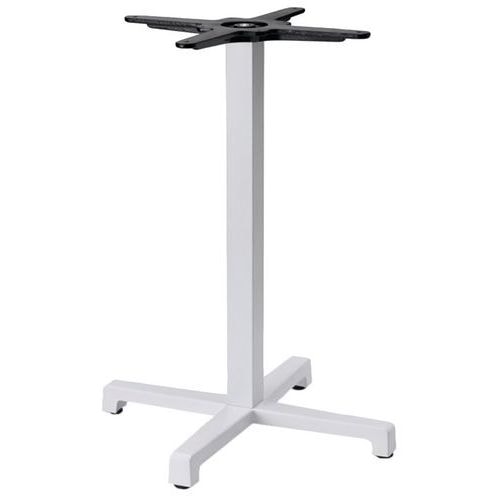 Pied de table Cross hauteur 73 cm - blanc - Image principale
