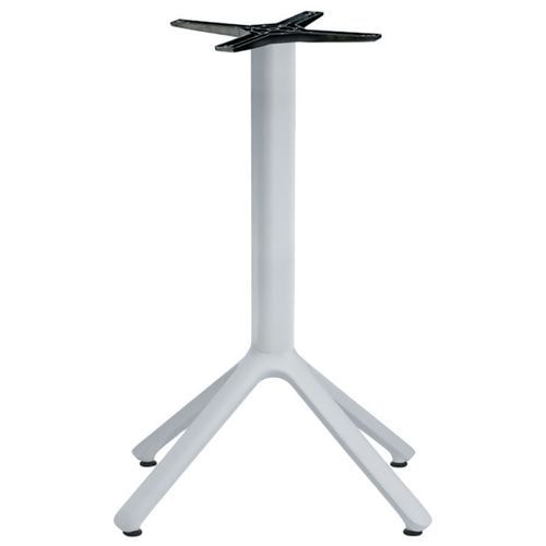 Pied de table Nemo fixe hauteur 50 cm - peint blanc - Image principale