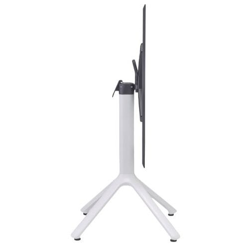 Pied de table Nemo rabattable hauteur 73 cm - peint blanc - Image principale