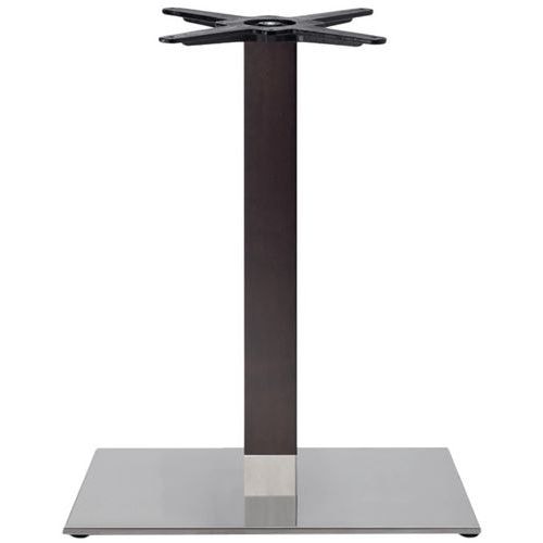 Pied de table Tiffany base rectangulaire colonne hêtre S-CAB - Image principale