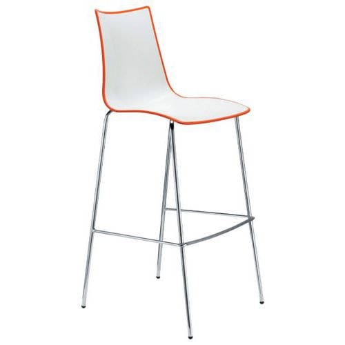 Tabourets Zebra hauteur 65 et 80 cm bicolore lot de 2 S-CAB - Image principale