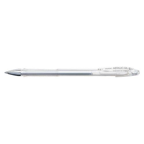Stylo roller gel FX-3 Gel Metallic 0.8 mm - Argent - Image principale
