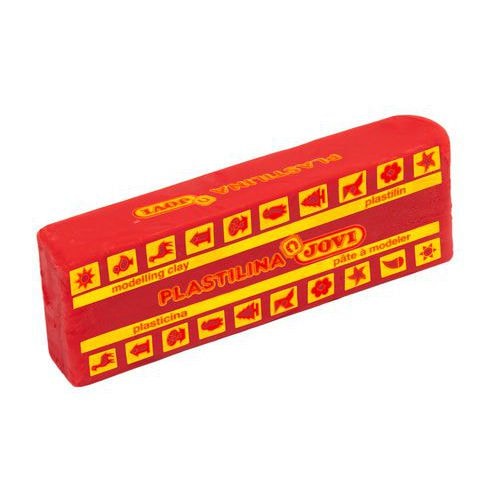 Pain 150g PLASTILINA Rouge - Image principale