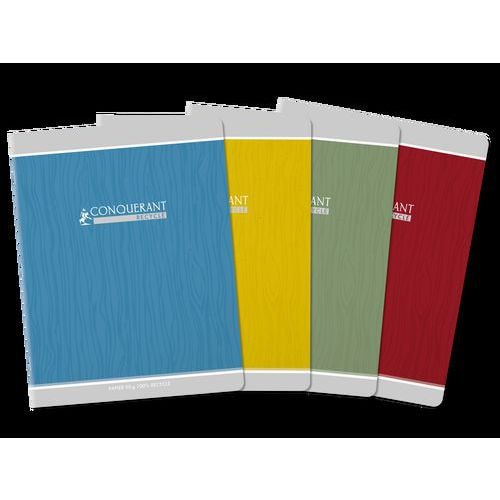 Cahier carte papier 100% recyclé 17x22 cm 90g 96 p seyes - Image principale