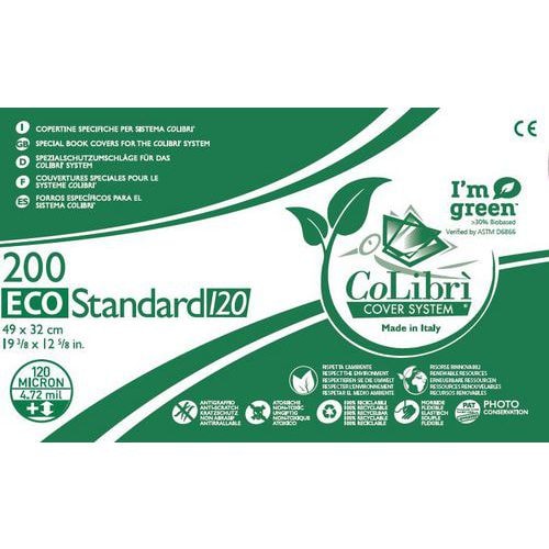 Boîte 200 couvertures CoLibri Eco standard : 120 microns - Image principale