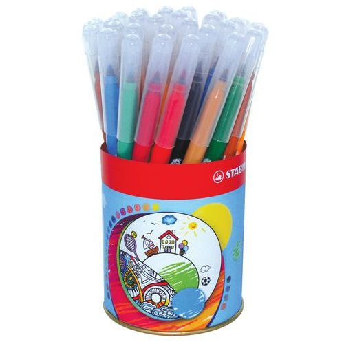 Pot 36 feutres dessin Trio Stabilo - Image principale