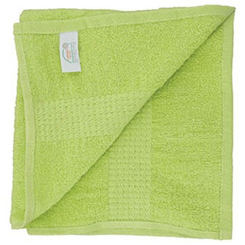 Lot 10 serviettes éponge 400 g/m² 50 x 90 cm Anis - Image principale