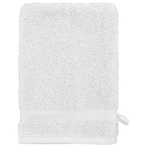 Lot 50 gants éponge 400 g/m² 15 x 21 cm Blanc - Image principale