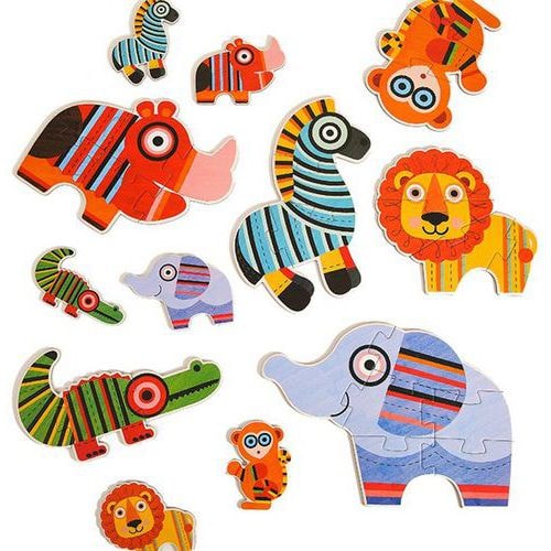 Mon premier puzzle animaux sauvages - Image principale