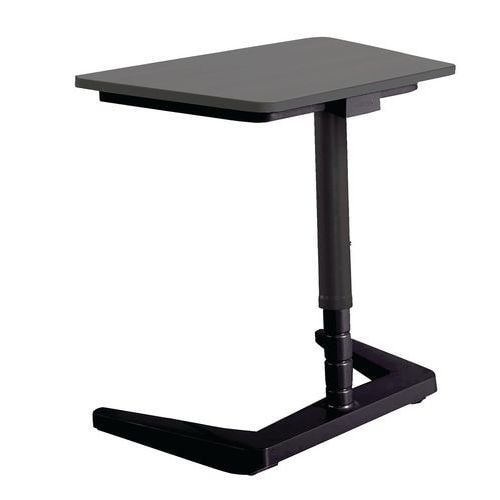 Table Opti+ réglable, plateau rectangulaire gris - Image principale