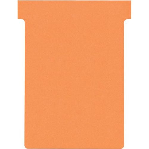 Lot de 100 Fiches T Nobo Indice 3 orange - Image principale