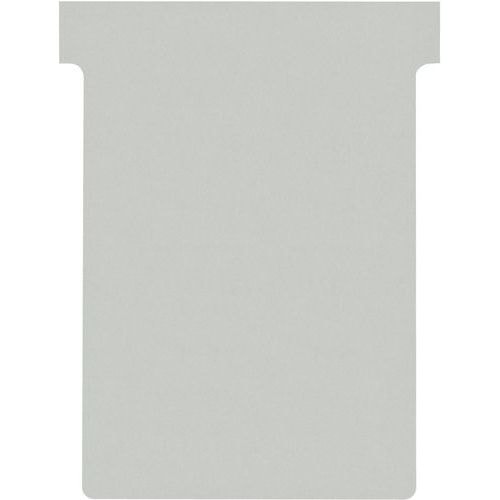 Lot de 100 Fiches T Nobo Indice 3 grises - Image principale