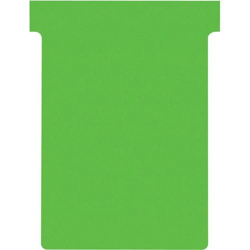 Lot de 100 Fiches T Nobo Indice 3 vertes - Image principale