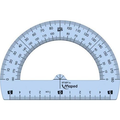 Rapporteur 12 cm incassable Maped - Image principale