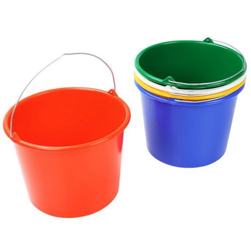 Lot de 5 Seaux de ménage 12 L Assortis - Image principale