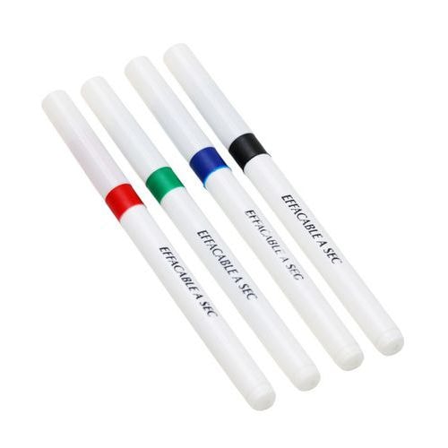 Sachet 4 feutres effaçables à sec Pichon - Image principale