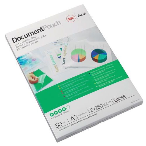 Lot de 100 Pochettes de plastification GBC standards - Image principale