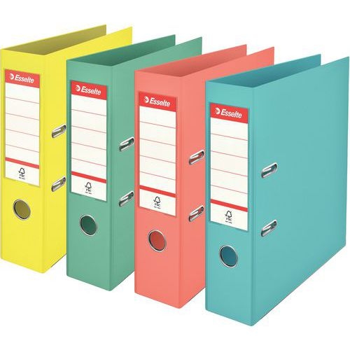 Lot de 10 Classeur à levier Colour Ice - assorti - Esselte - Image principale