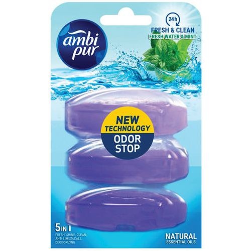 Recharge bloc toilettes liquide 3x55 ml - Ambi Pur - Image principale